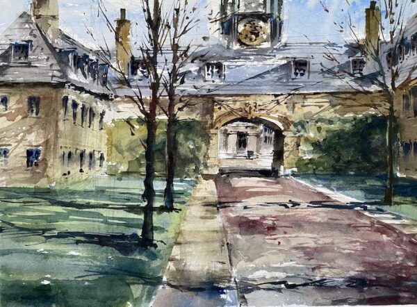 Belton House (Original Watercolour)